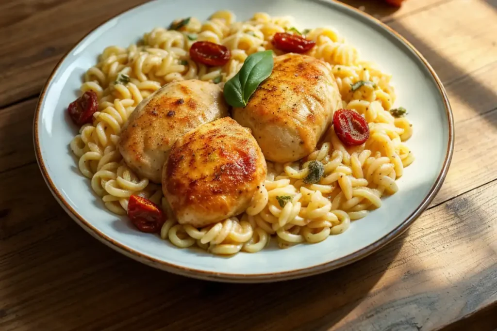 Discover what Marry Me Chicken is made of! Learn the key ingredients, cooking steps, and variations for this creamy, flavorful dish