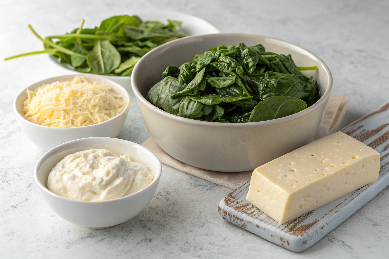 3 Ingredient Creamed Spinach Recipe