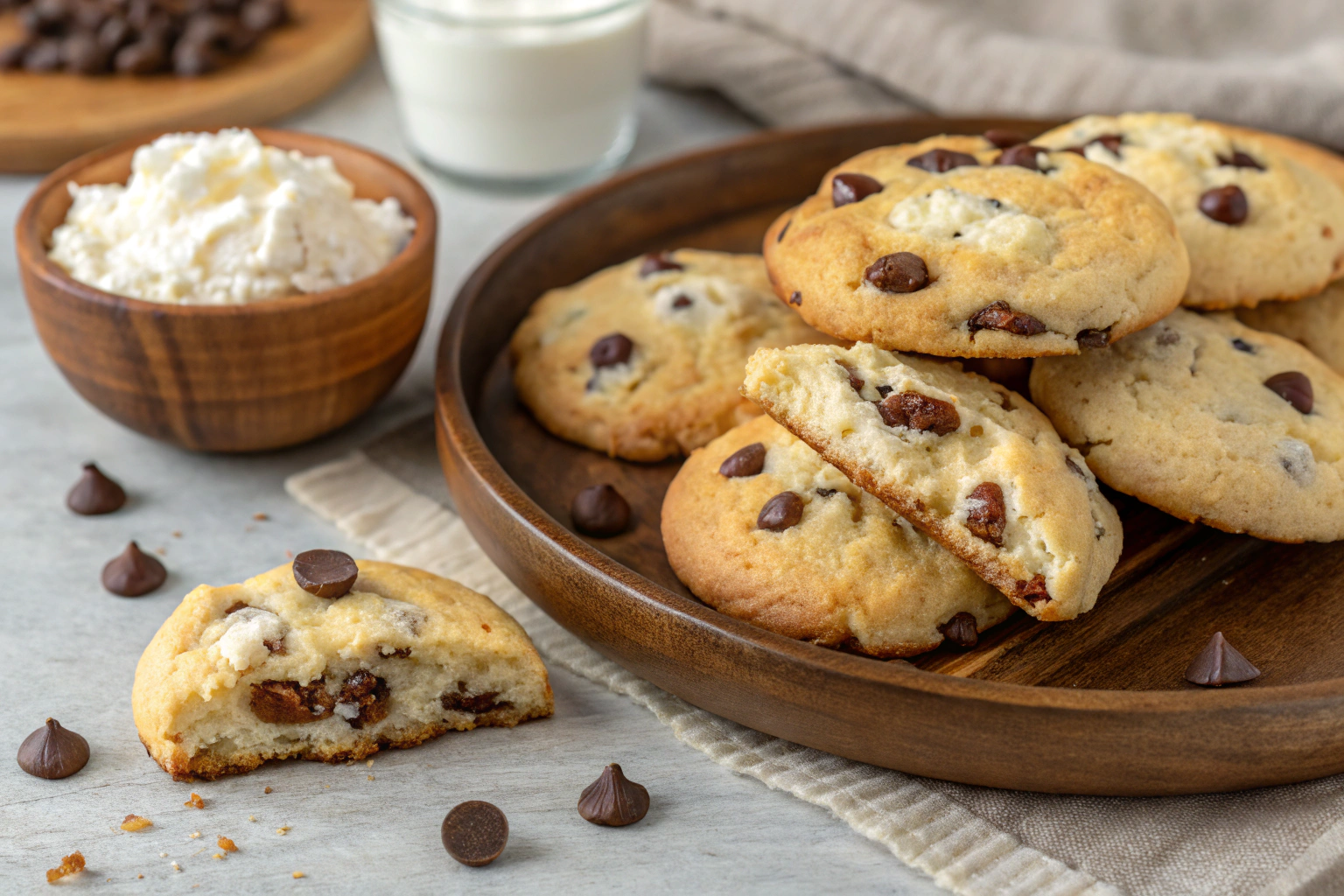 Discover how to make soft, chewy Cottage Cheese Chocolate Chip Cookies. Easy recipe with tips for customization and delicious variations.