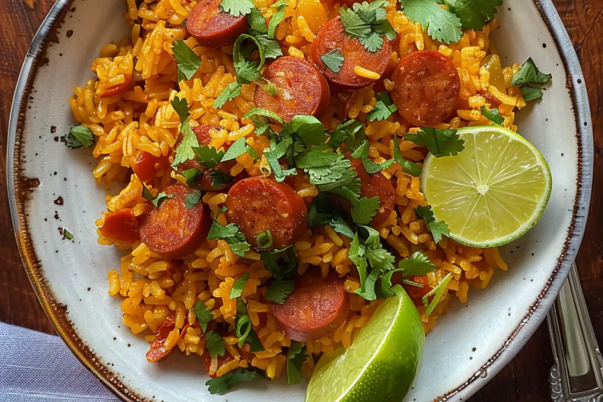 Learn how to make authentic arroz con salchicha, a Cuban favorite, with simple ingredients and bold flavors for your next meal.