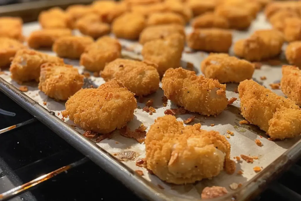 Learn how to bake frozen chicken nuggets for a crispy, healthy meal. Tips for cooking time, seasoning, and flavor enhancements.