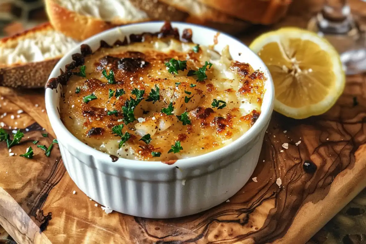 Learn how to make savory crab brûlée with creamy custard, fresh crab, and a caramelized topping. Perfect for a gourmet seafood appetizer