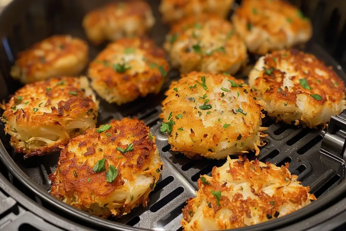 Learn how to cook frozen crab cakes in an air fryer for a crispy, golden result in minutes. Step-by-step guide with tips for perfect cooking