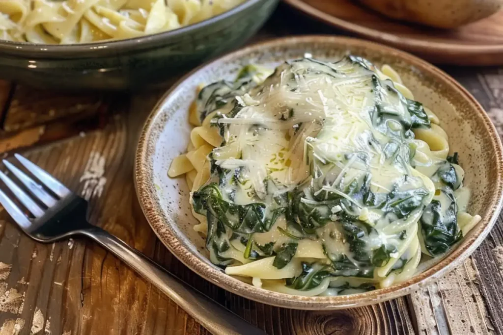 Enjoy this easy, creamy 3 ingredient creamed spinach recipe—perfect for a quick, healthy side dish ready in minutes