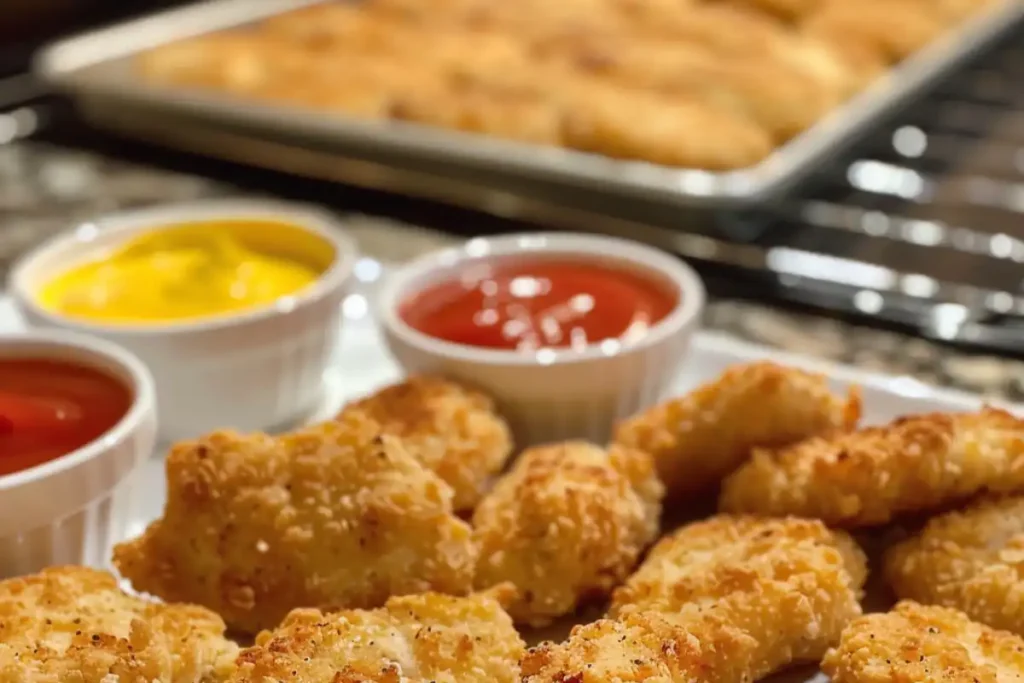 Bake frozen chicken nuggets at 400°F for crispy perfection. Learn the ideal time, tips for seasoning, and reheating options.