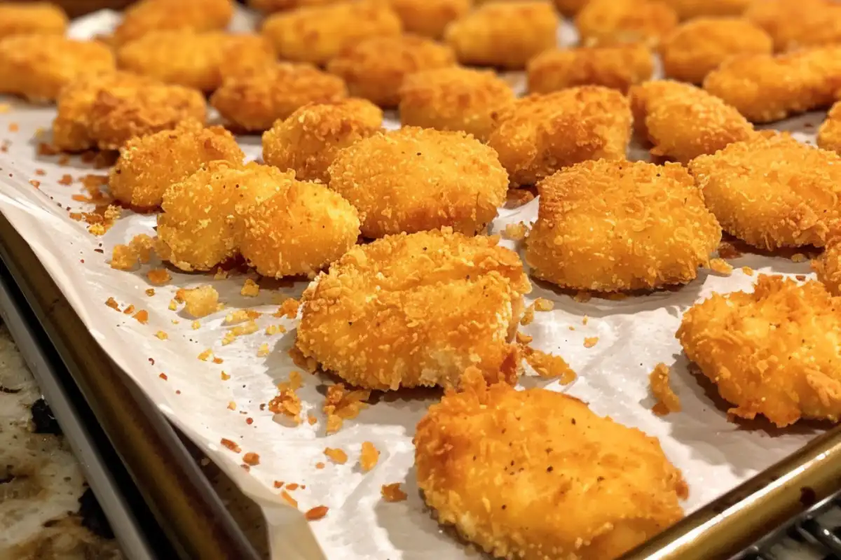 Bake frozen chicken nuggets at 400°F for crispy perfection. Learn the ideal time, tips for seasoning, and reheating options.