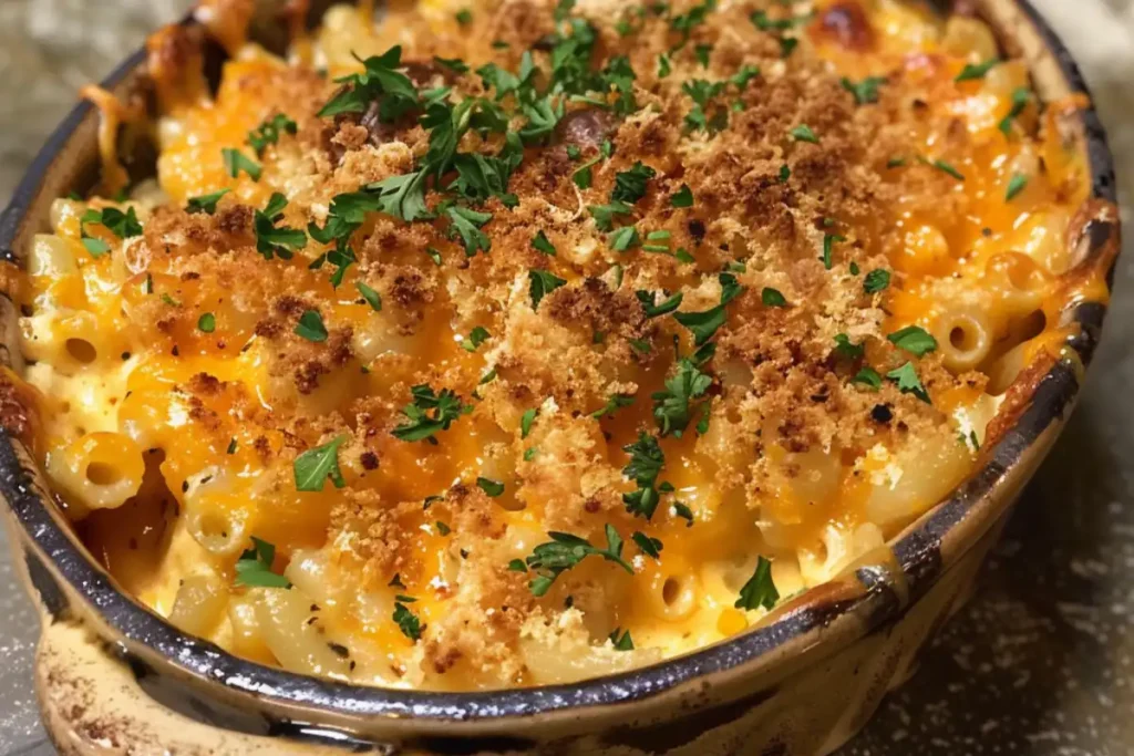 Indulge in this easy, high-protein mac and cheese recipe packed with flavor and perfect for meal prep or a quick, satisfying dinner.