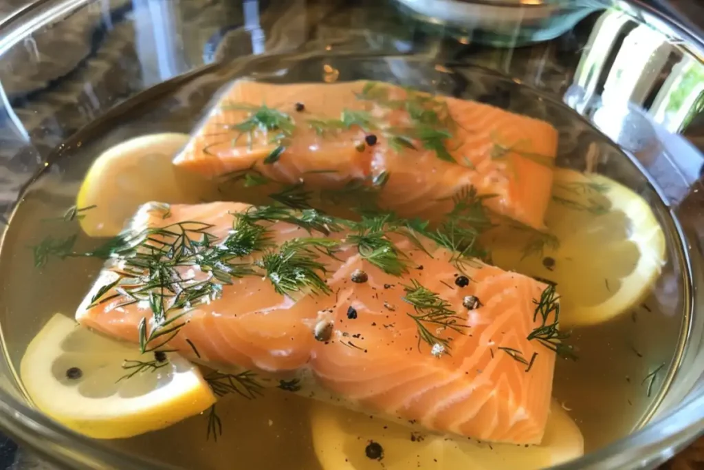 Learn what you soak salmon in before cooking to reduce odors, enhance flavor, and improve texture for perfect results every time.