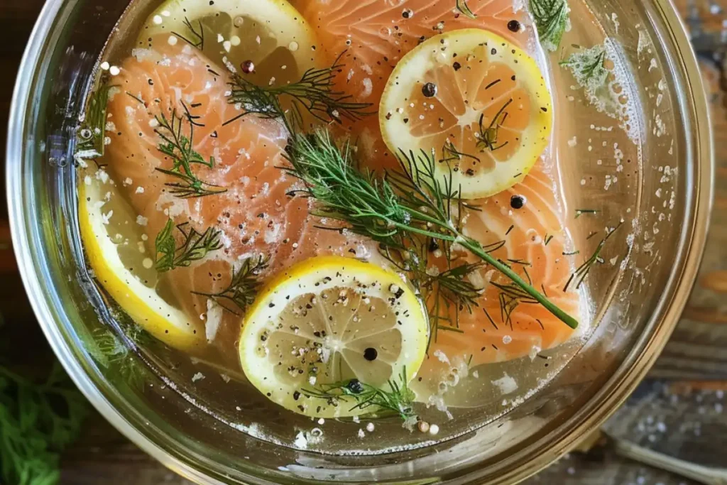 Learn what you soak salmon in before cooking to reduce odors, enhance flavor, and improve texture for perfect results every time.