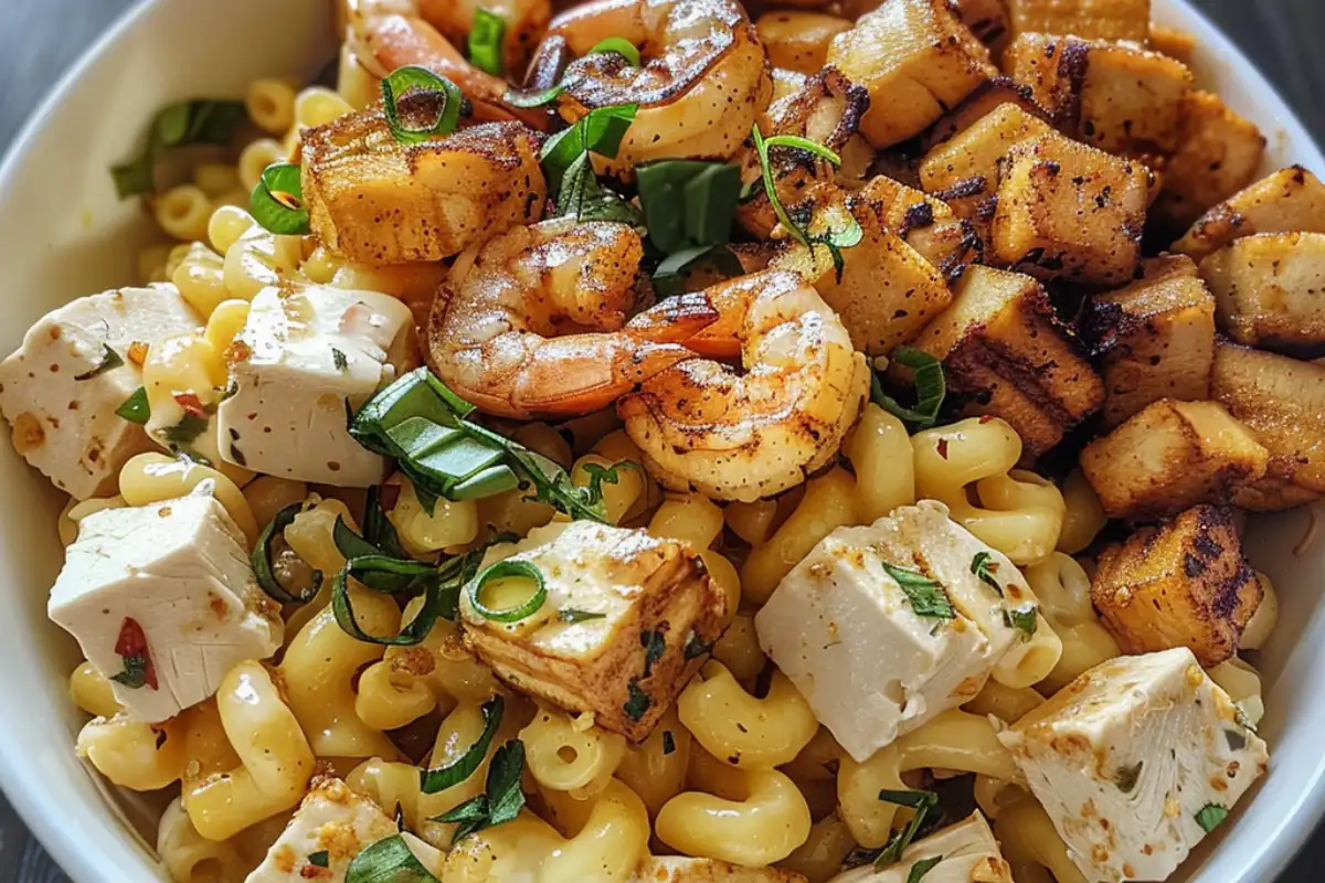 Find out what is a good protein to add to mac and cheese, from chicken to tofu, for a flavorful and satisfying upgrade to this classic dish