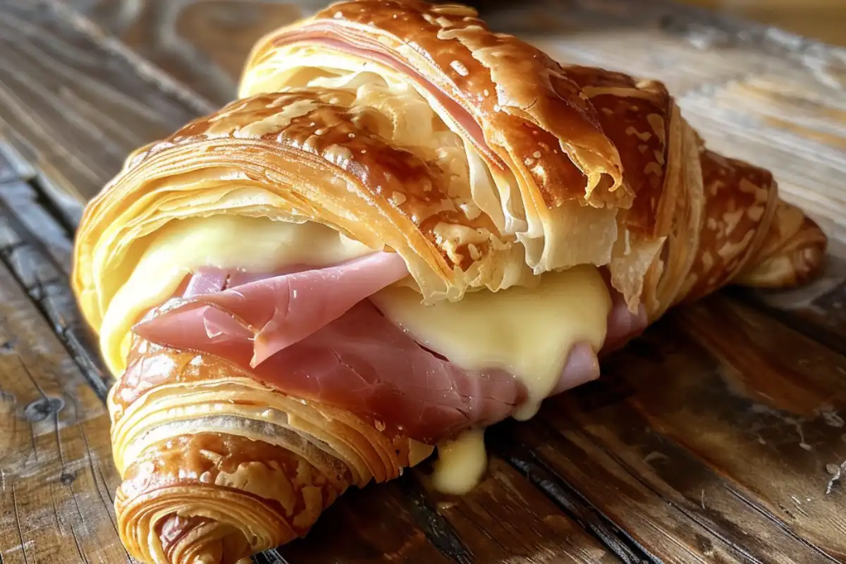 Learn what a ham and cheese croissant is called, its origins, and variations. Plus, a simple recipe to make this delicious pastry at home.