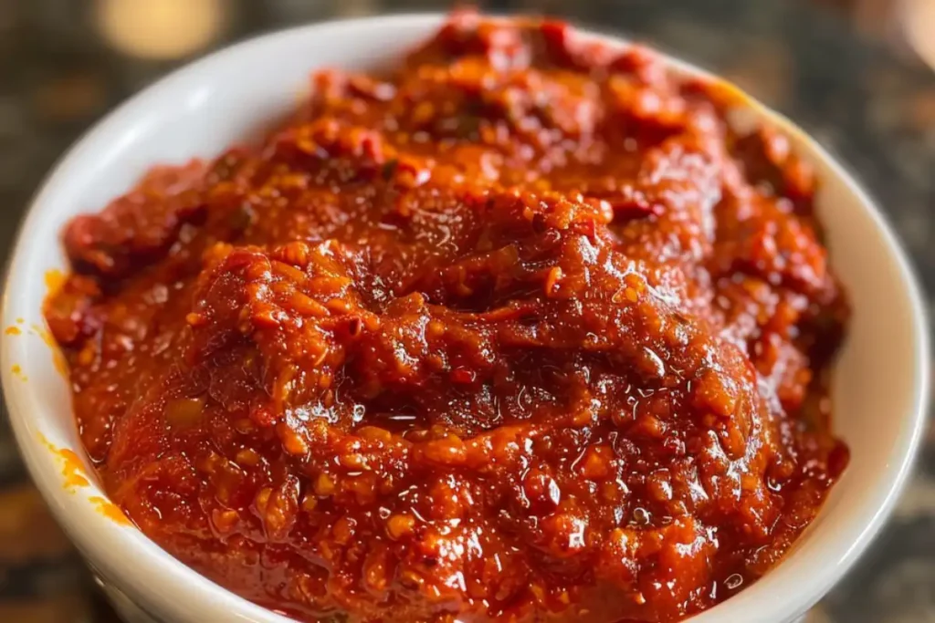 Explore the key ingredients of harissa, its health benefits, and how to use this spicy North African chili paste in your favorite dishes