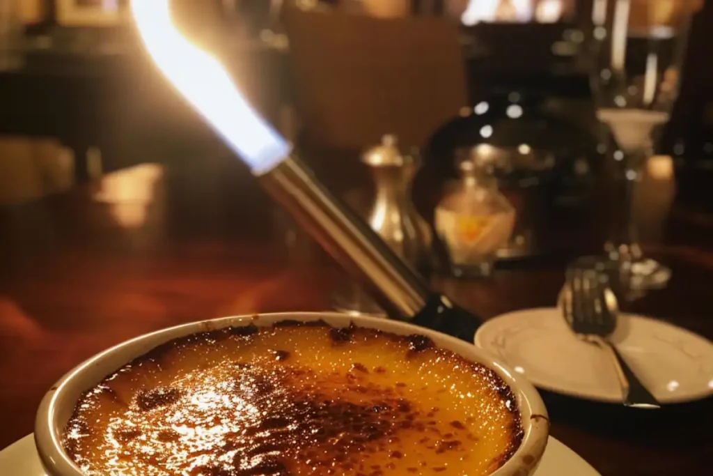 Learn the art of torching sugar on crème brûlée, from caramelization techniques to the tools you need, in this comprehensive guide.