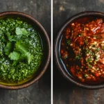 Discover the key differences between Skhug and Harissa and how to use these flavorful sauces to enhance your favorite dishes.