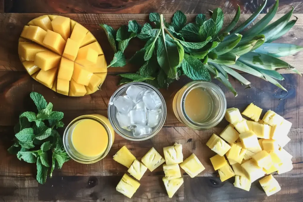 Discover how to make a light, refreshing mango pineapple smoothie without milk. Perfect for a tropical, dairy-free treat anytime!