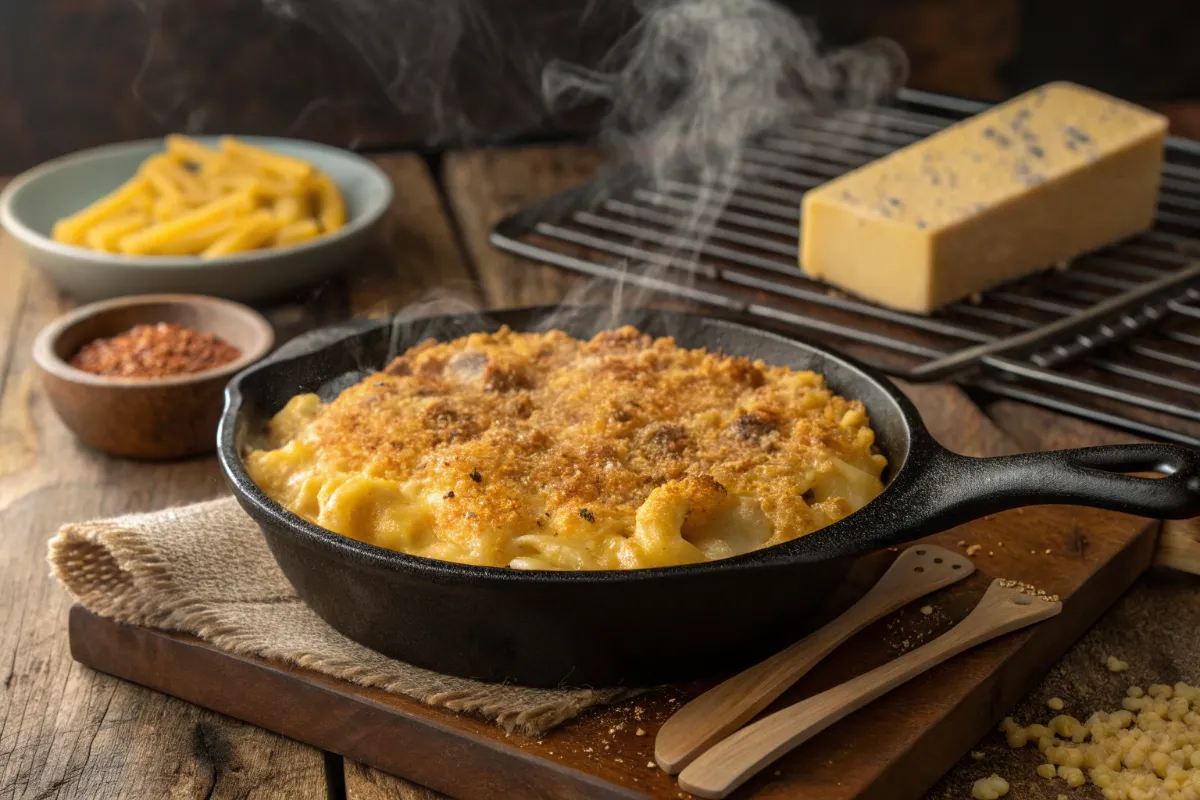 Smoked mac and cheese is the ultimate comfort food with a smoky BBQ twist. Learn how to make it creamy, cheesy, and packed with flavor!