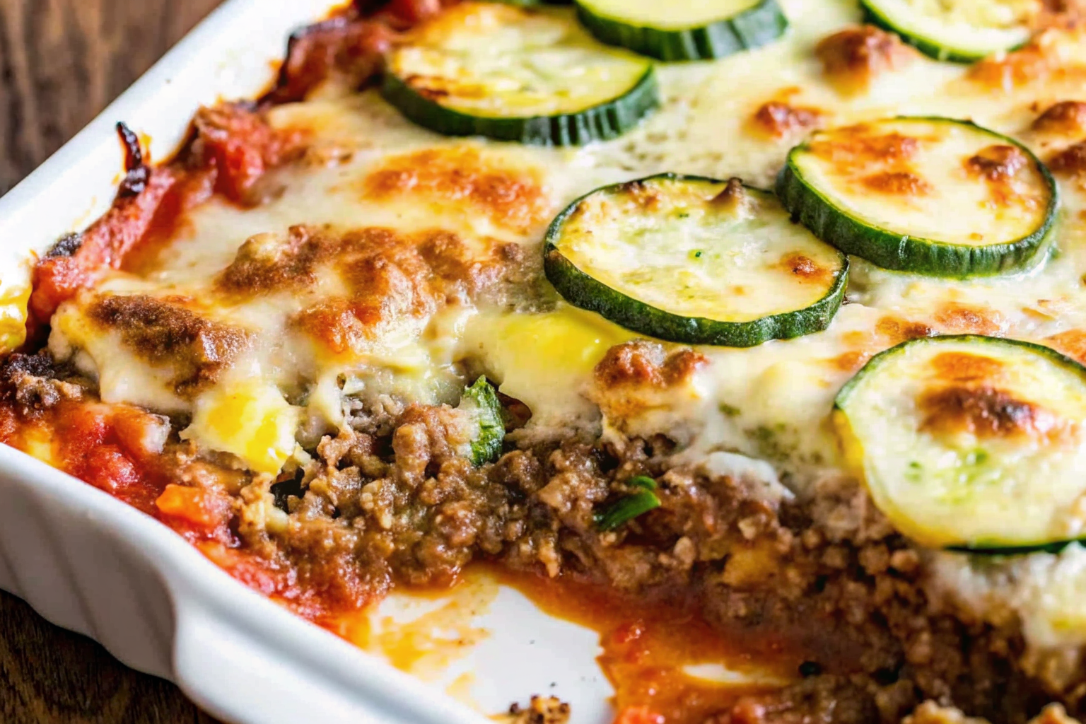 Ground Beef and Zucchini Casserole is a cheesy, hearty, and low-carb dinner bake that’s perfect for busy nights and picky eaters.