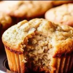 Banana Bread Muffins are moist, fluffy, and full of banana flavor—perfect for breakfast, snacks, or freezing for later!
