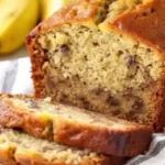 This Easy Banana Bread Recipe is soft, moist, and loaded with banana flavor—perfect for breakfast, snacking, or sharing!