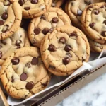 Homemade Chocolate Chip Cookies are soft, chewy, and loaded with gooey chocolate—your go-to classic cookie recipe from scratch!