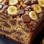 Reese’s Peanut Butter Banana Bread is moist, rich, and packed with chocolate and peanut butter flavor. Perfect for breakfast or dessert!