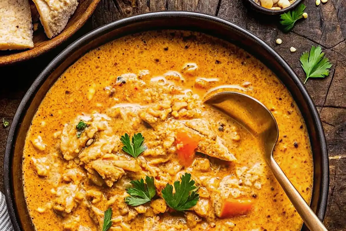 This Chicken and Rice Soup is warm, hearty, and nourishing—packed with tender chicken, veggies, and rice in a flavorful broth.