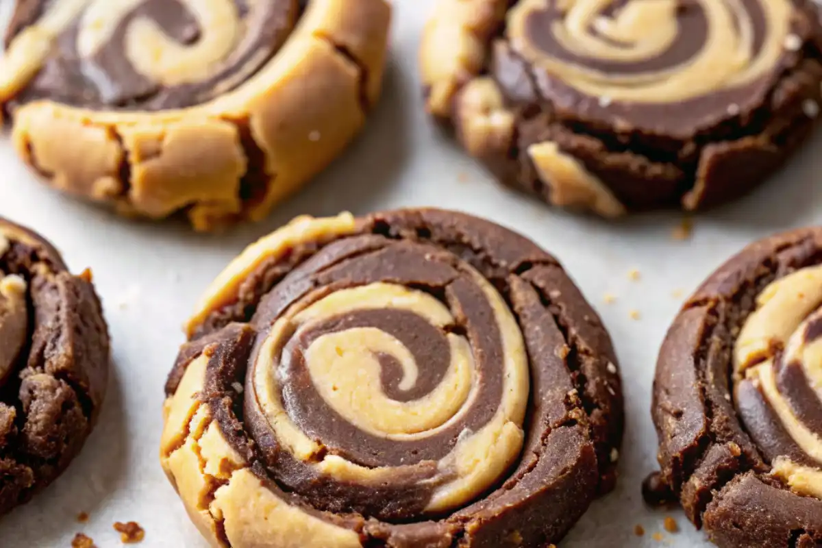 These Chocolate-Peanut Butter Swirl Cookies are soft, rich, and loaded with flavor—two classic cookies twisted into one delicious treat!