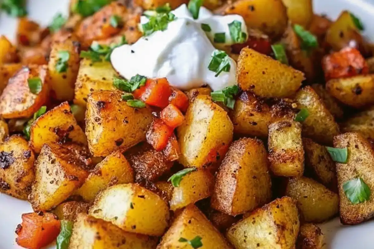 Mexican Potatoes are crispy, seasoned to perfection, and bursting with bold flavor—perfect as a side dish or loaded appetizer!