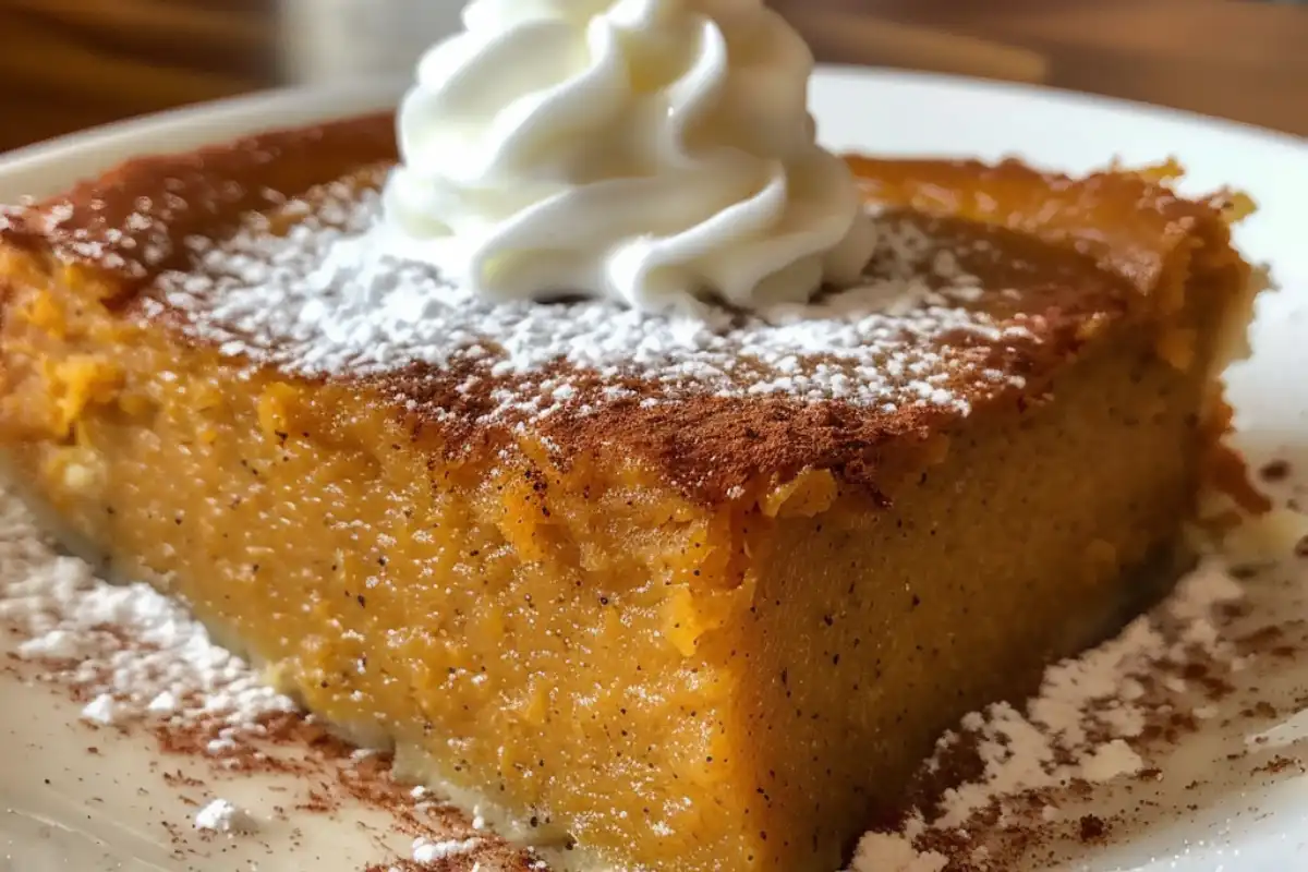 This Crustless Pumpkin Pie is rich, creamy, and full of fall flavor—an easy, gluten-free dessert perfect for holidays or everyday treats.