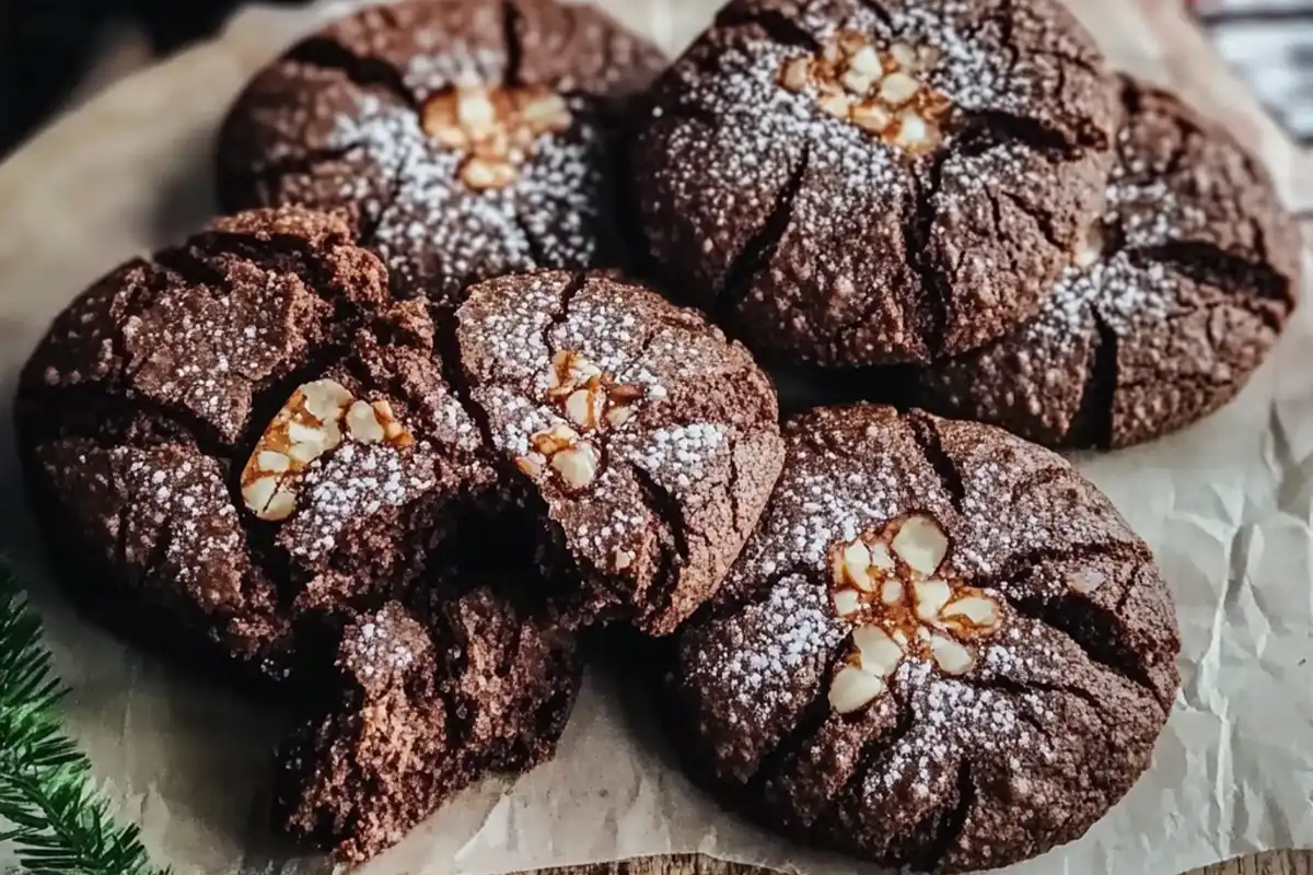 Mexican Hot Chocolate Cookies are rich, fudgy, and spiced with cinnamon and cayenne for a sweet heat twist on classic chocolate cookies!