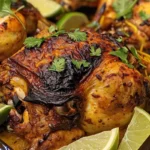 Mexican Roasted Chicken is juicy, tender, and seasoned with bold spices. A flavorful, oven-baked dish perfect for dinner or meal prep!