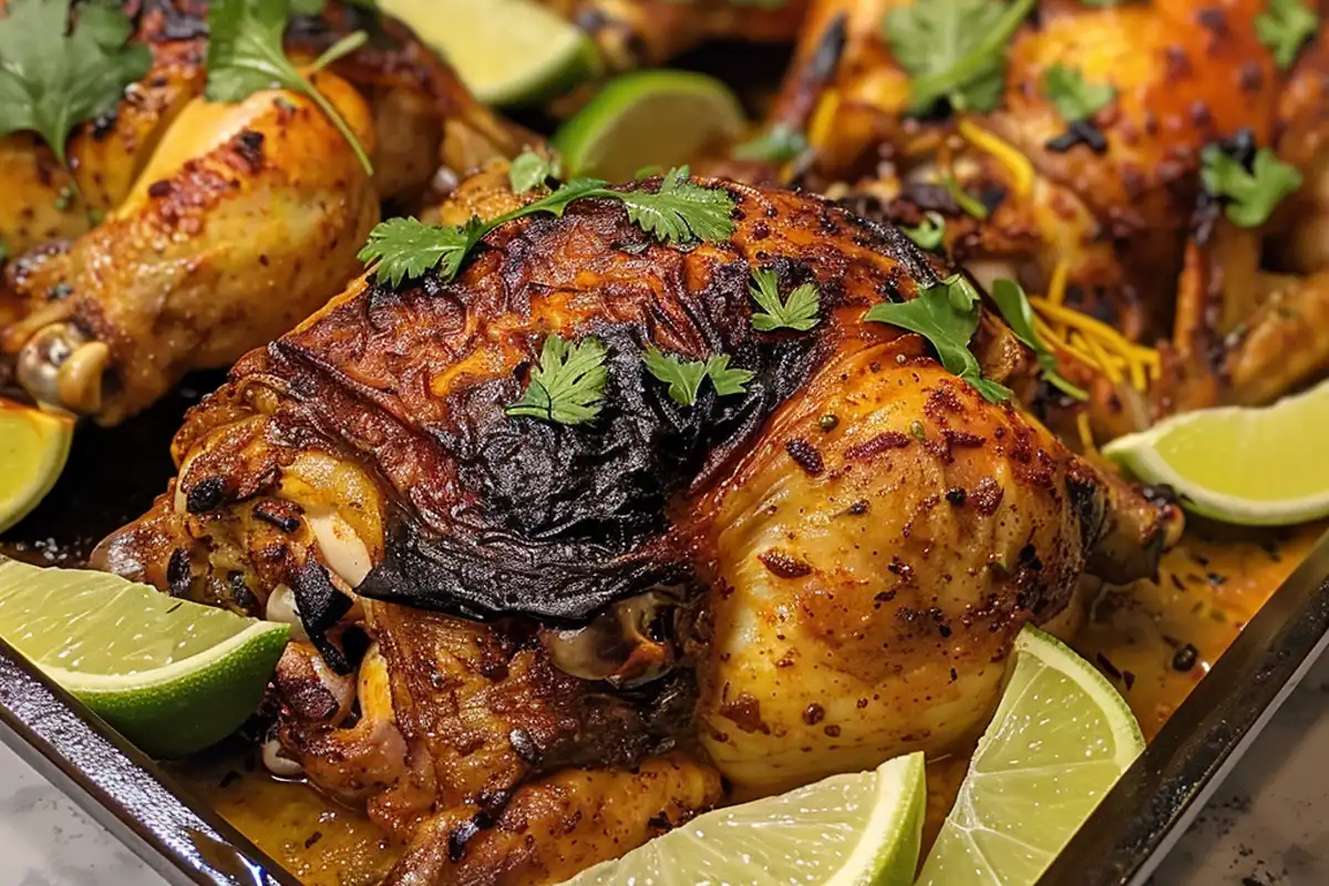 Mexican Roasted Chicken is juicy, tender, and seasoned with bold spices. A flavorful, oven-baked dish perfect for dinner or meal prep!