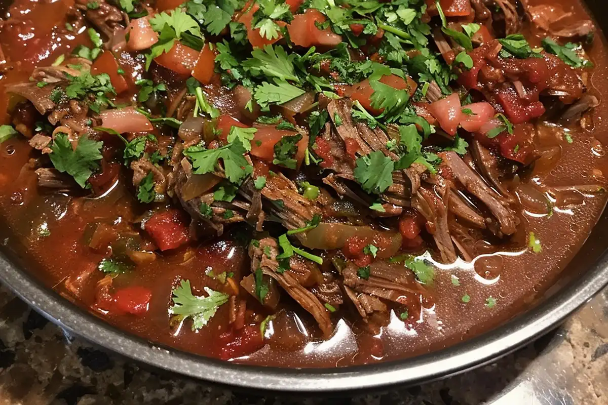 This Mexican Shredded Beef is slow-cooked until tender and juicy—perfect for tacos, burritos, enchiladas, or rice bowls!