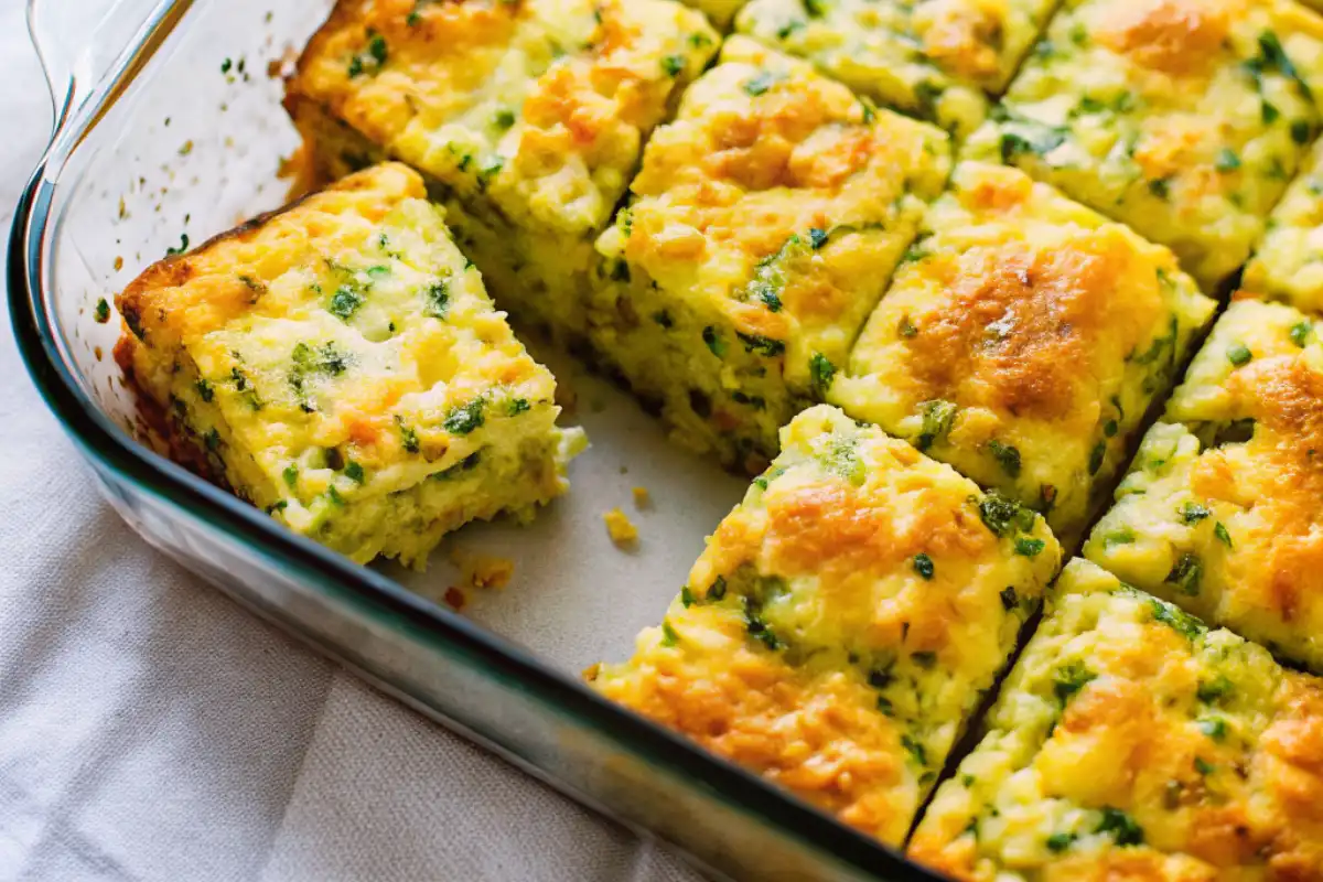 This comforting zucchini cornbread casserole blends fresh zucchini, cornbread mix, and cheese into a savory, moist, and irresistible dinner bake.
