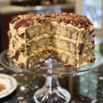 This Butter Pecan Cake is rich, moist, and filled with toasted pecans and buttery flavor. A true Southern classic perfect for holidays and gatherings.