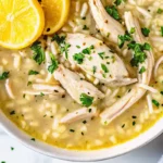 Crockpot lemon chicken soup is light, cozy, and full of citrusy flavor—perfect for chilly days or when you need a soothing bowl.