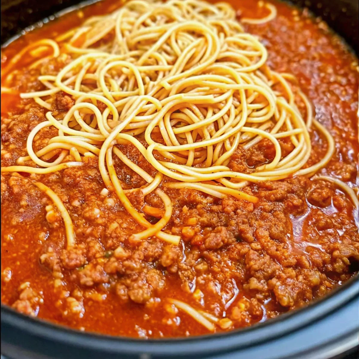 This Slow Cooker Church Supper Spaghetti is hearty, cheesy, and comforting—perfect for feeding a crowd at potlucks, parties, or family dinners.