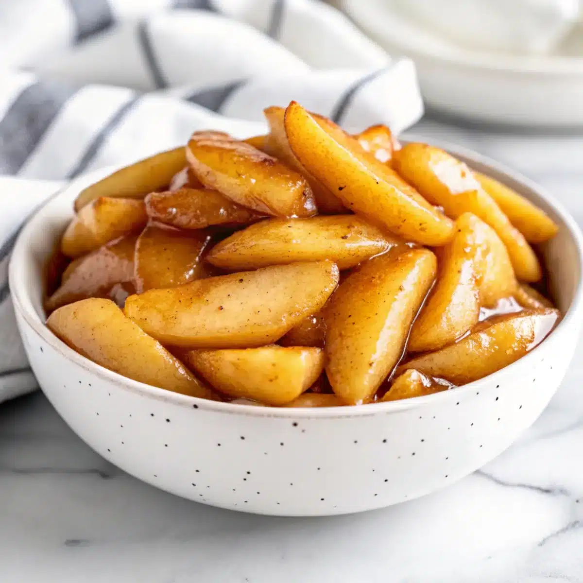 This Apple Pie Filling is sweet, spiced, and made with fresh apples, sugar, and cinnamon. Perfect for pies, crisps, or any fall dessert!