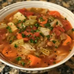 Cabbage Soup is a hearty, low-calorie meal packed with vegetables, flavor, and fiber. Easy, healthy, and perfect for clean eating.
