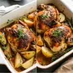 Cider Maple Oven Roasted Cornish Hen baked with a rich glaze, crispy skin, and herbs. A perfect festive dinner for any holiday table.