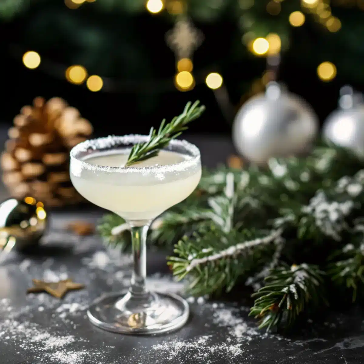 Snowflake Margarita is a creamy white holiday cocktail with tequila, coconut, and lime. Frosty, festive, and perfect for Christmas or winter celebrations.