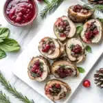 Cranberry Stuffed Pork Tenderloin is a juicy holiday roast filled with apples, cranberries, and herbs for a festive and flavorful centerpiece dish.