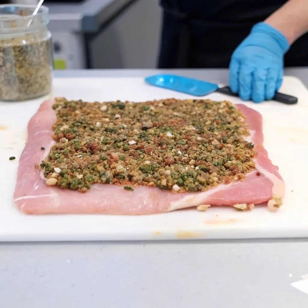 Apple & Bacon Stuffed Pork Loin Roll