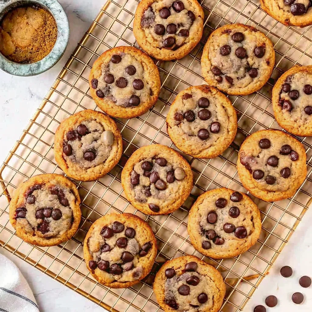 Make soft, chewy Brown Butter Sourdough Discard Chocolate Chip Cookies with rich nutty flavor and melty chocolate. An easy, delicious way to use discard.