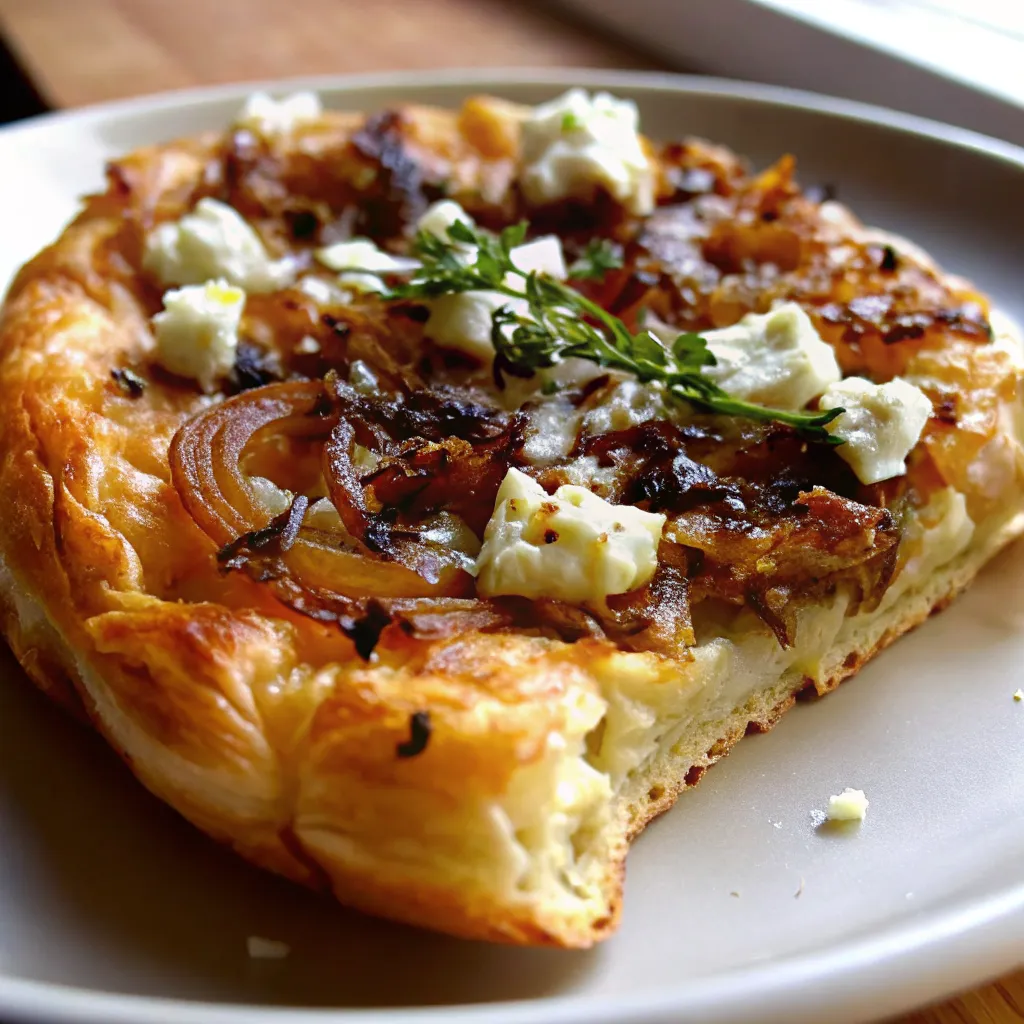 Caramelized Onion and Goat Cheese Tarts Recipe