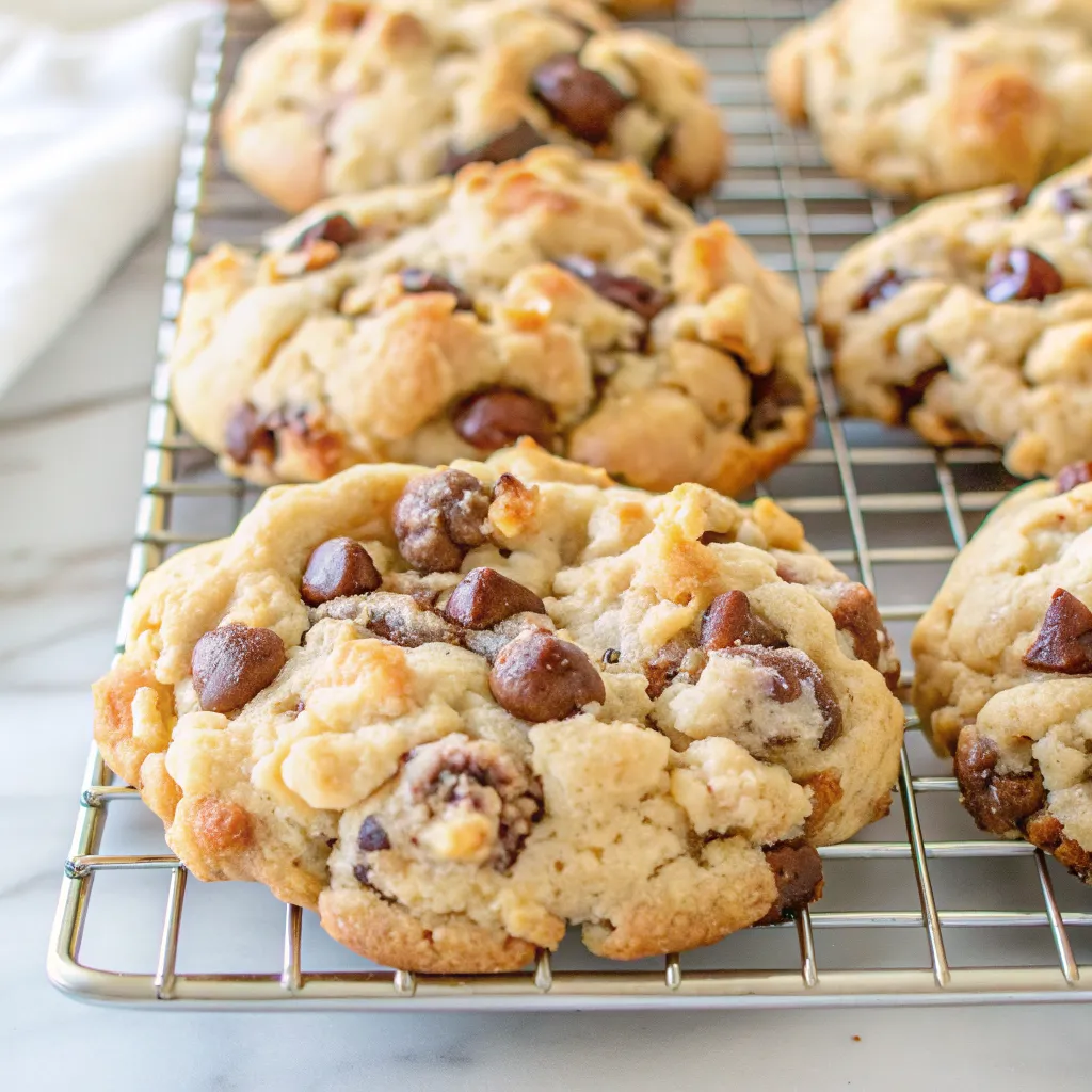 These Ultra Thick and Chewy Chocolate Chip Cookies are bakery-style, chunky, and loaded with chocolate. Crispy edges, soft centers—pure cookie perfection!