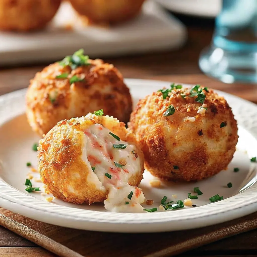 Make traditional Maryland-style crab bombs with jumbo lump crab, Old Bay, and buttery breadcrumbs. Baked to golden perfection.