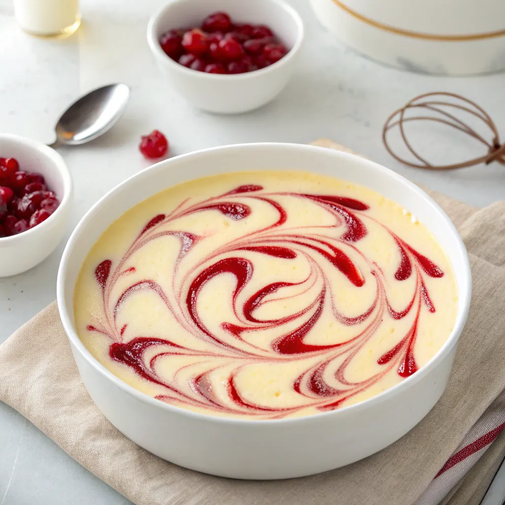 Make these creamy and buttery Cranberry Cheesecake Crumble Bars with a shortbread crust, cranberry topping, and almond crumble. Perfect holiday dessert.