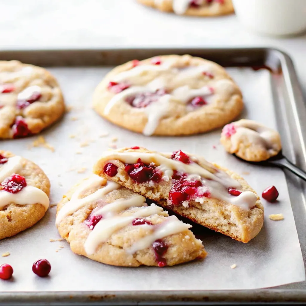 Make these soft and buttery Cranberry Orange Cookies with bright citrus flavor and sweet-tart cranberries. Perfect for holidays and everyday baking.
