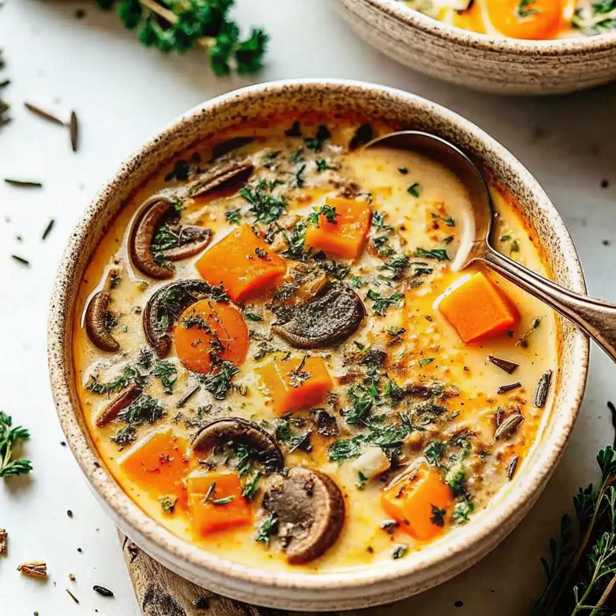 This creamy Wild Rice Soup is hearty, comforting, and flavorful—made with vegetables, broth, and wild rice for a cozy, wholesome meal.